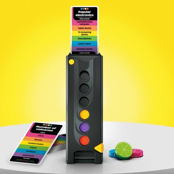 Drop Trivia Game - Electronic with Voice and Sounds - Board Game for 2+ Players - Christmas Gift for Teens - Ages 13+