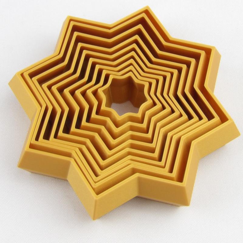 Soothing Fractal Star Fidget for Relaxation and Focus - Multicolor!