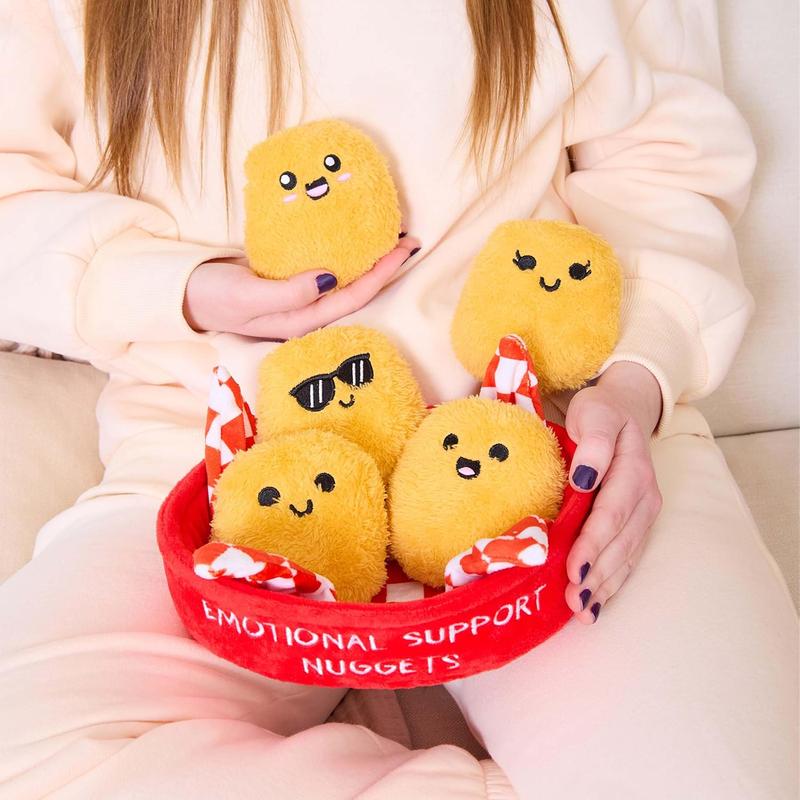 What Do You Meme Emotional Support Nuggets - Plush Stuffed Animal