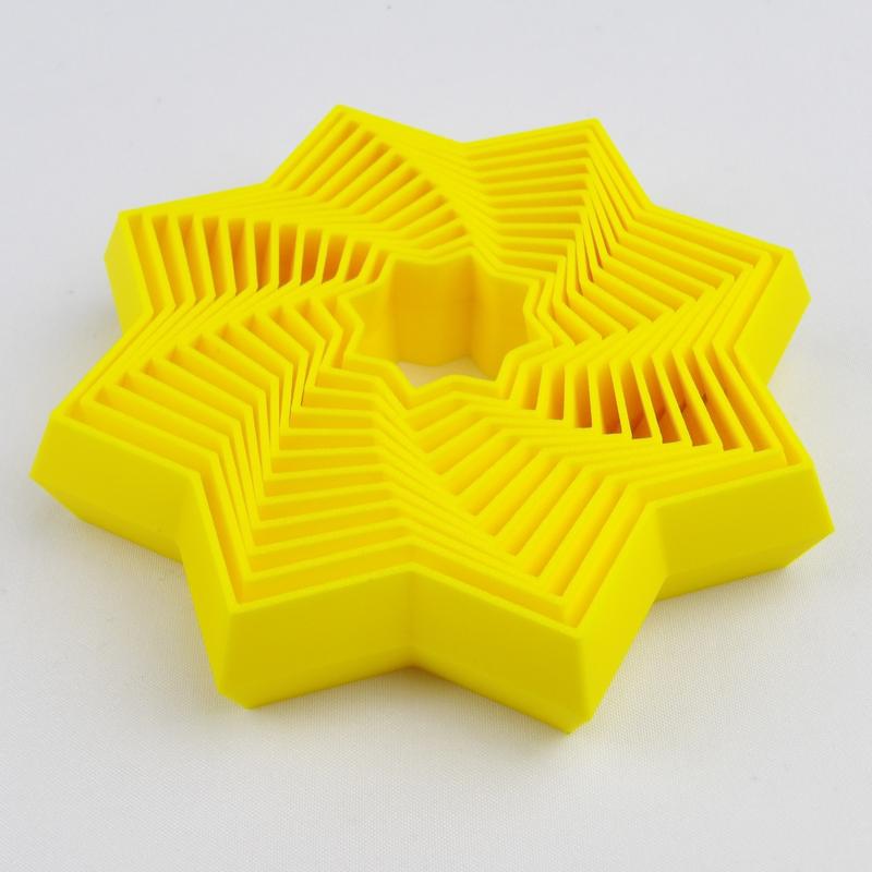 Soothing Fractal Star Fidget for Relaxation and Focus - Multicolor!