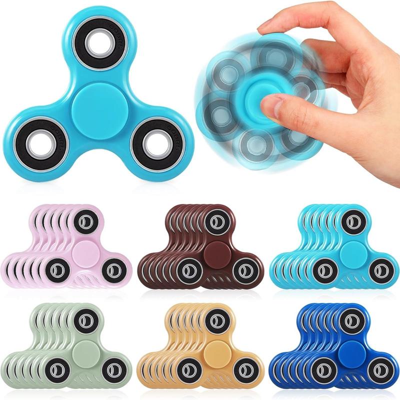 36 count Fidget Spinner Toy Hand Fidget Spinner Bulk Sensory Fidget Toy Adults Fidget Spinners for Adults Kids Party Favors Classroom Prizes Gift Bag Fillers Fidget Relief Toys, 6 Colors