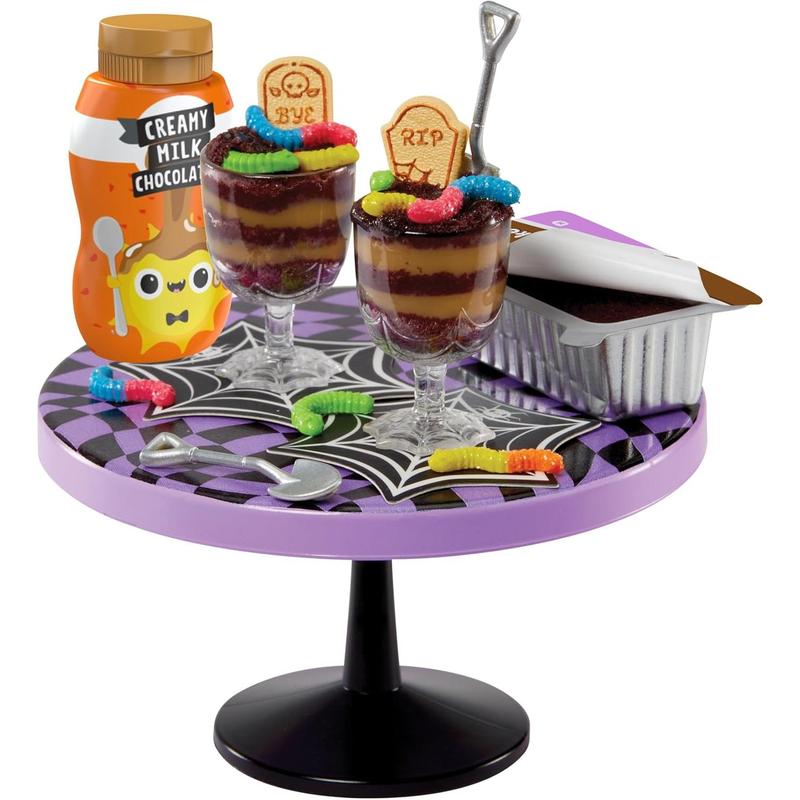 MGA's Miniverse Make It Mini Food Halloween Series 2 Mini Collectibles - Seasonal, Beetlejuice Beetlejuice Blind Packaging, DIY, Resin Play, Replica Food, NOT Edible, Collectors, 8+