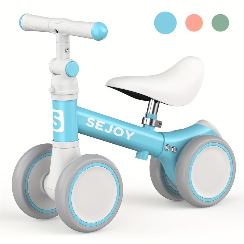 Balance Bike -  Balance Bike - 4 Wheels, 3 Years old still can use, Adjustable Seat - For Little Riders 3 Years  - First Bike, Birthday Gift - Ride, Balance, Grow, Smile!