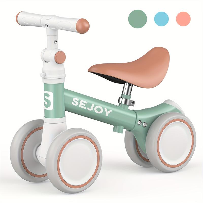 Balance Bike -  Balance Bike - 4 Wheels, 3 Years old still can use, Adjustable Seat - For Little Riders 3 Years  - First Bike, Birthday Gift - Ride, Balance, Grow, Smile!