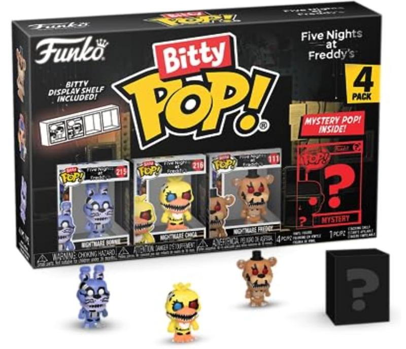 Bitty POP: FNAF- Nightmare Bonnie 4PK