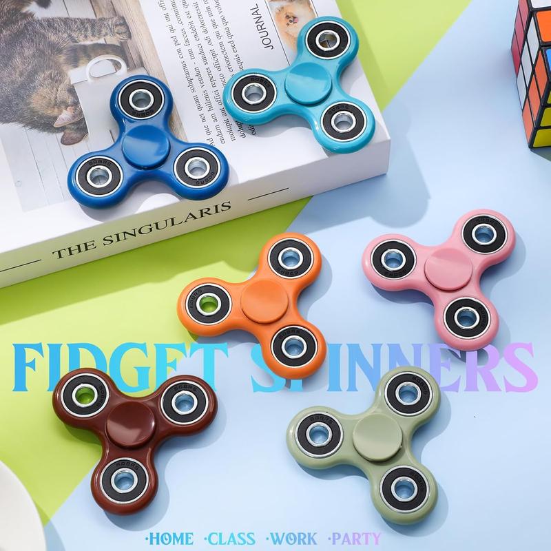 36 count Fidget Spinner Toy Hand Fidget Spinner Bulk Sensory Fidget Toy Adults Fidget Spinners for Adults Kids Party Favors Classroom Prizes Gift Bag Fillers Fidget Relief Toys, 6 Colors