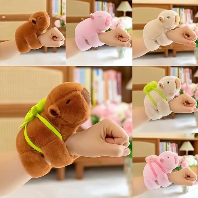 Cute Capybara Plush with Turtle Backpack Capybara Stuffed Animal Soft Capybara Plushies Toy Capybara Doll Pillow Birthday Christmas gift for Kids