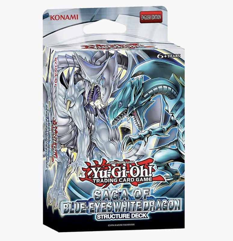 YuGiOh Structure Deck: Saga of Blue-Eyes White Dragon [Unlimited Edition] - English Version