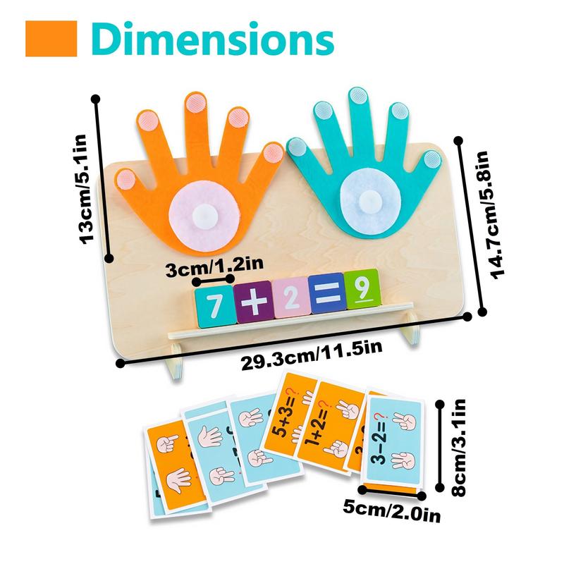 Children's Montessori digital teaching aids kindergarten learning addition and subtraction finger mathematics cognition puzzle arithmetic toys, Pet Owners