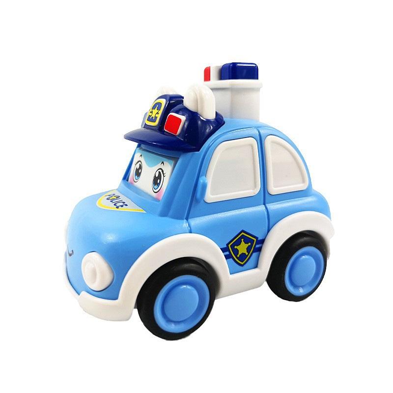 Baby toys, toddlers, cars, police cars, children, boys and girls, engineering vehicles