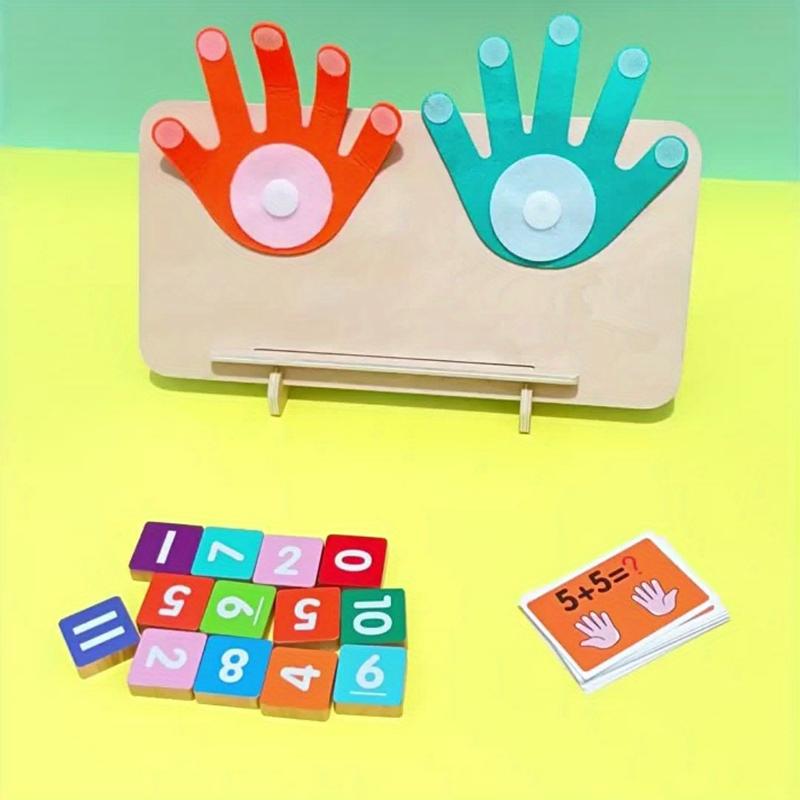 Children's Montessori digital teaching aids kindergarten learning addition and subtraction finger mathematics cognition puzzle arithmetic toys, Pet Owners