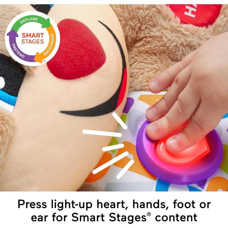 Price Baby Learning Toy Laugh & Learn Smart Stages Sis Musical Plush with Lights & Educational Songs for Infants Ages 6+ Months