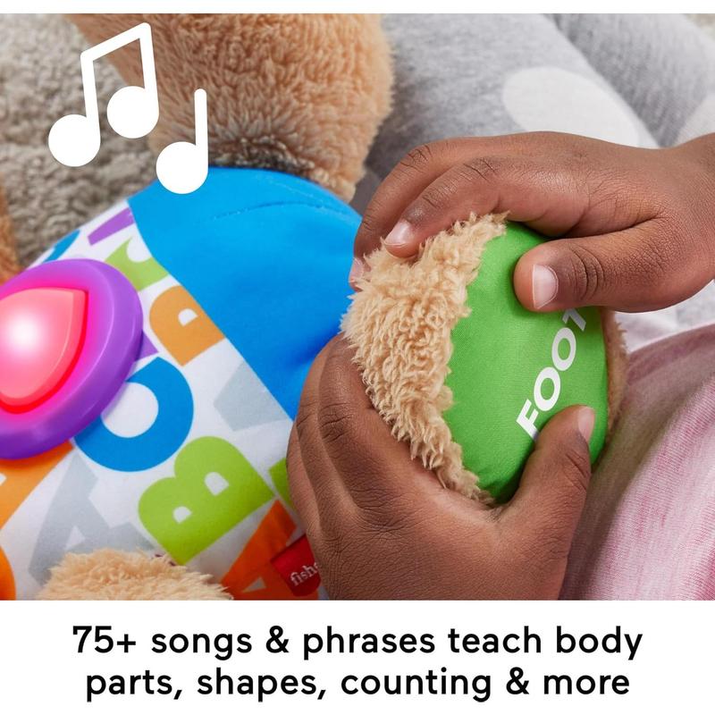 Price Baby Learning Toy Laugh & Learn Smart Stages Sis Musical Plush with Lights & Educational Songs for Infants Ages 6+ Months