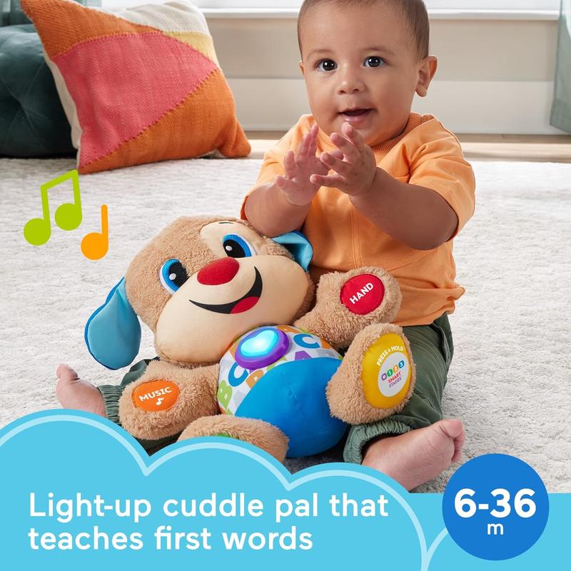 Price Baby Learning Toy Laugh & Learn Smart Stages Sis Musical Plush with Lights & Educational Songs for Infants Ages 6+ Months