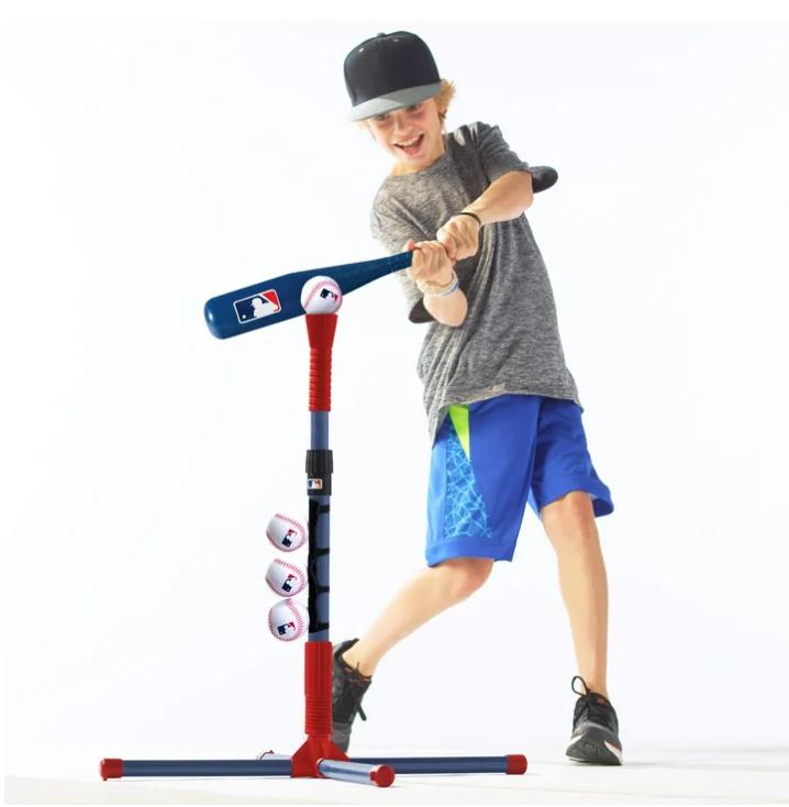 Franklin Sports Grow-with-Me Baseball Tee + Stand Set for Youth, Adjustments