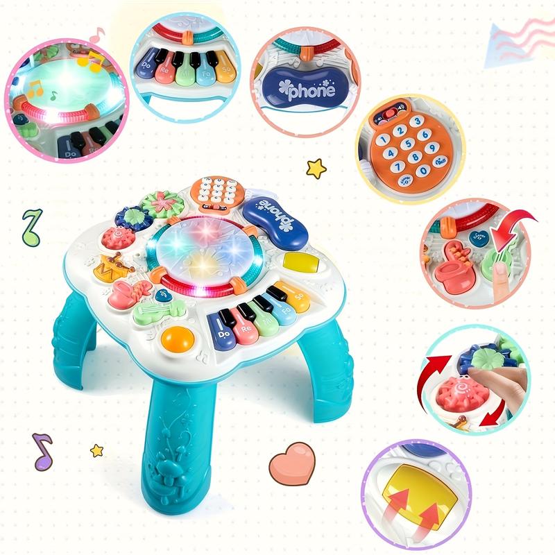 Interactive Musical Play Table for Toddlers: Educational & Cognitive Development Activity Center for Boys & Girls