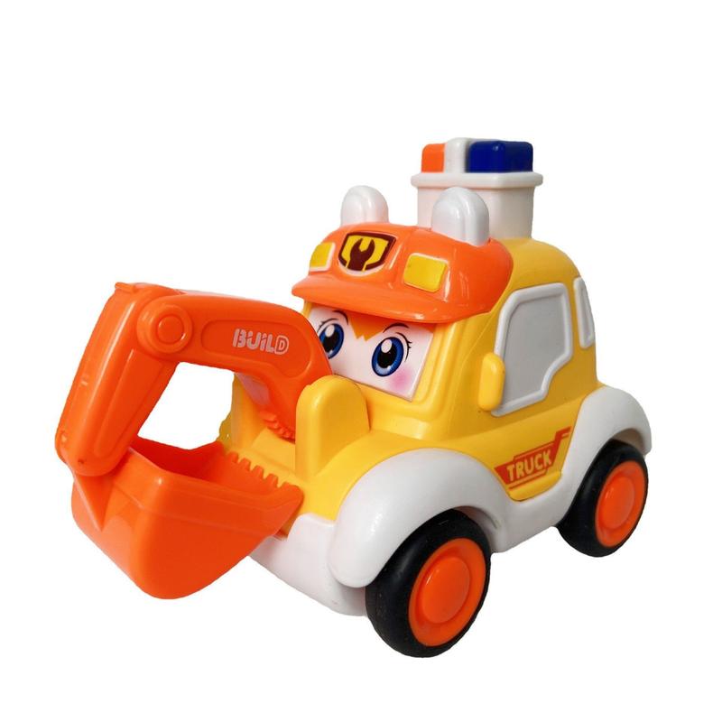 Baby toys, toddlers, cars, police cars, children, boys and girls, engineering vehicles