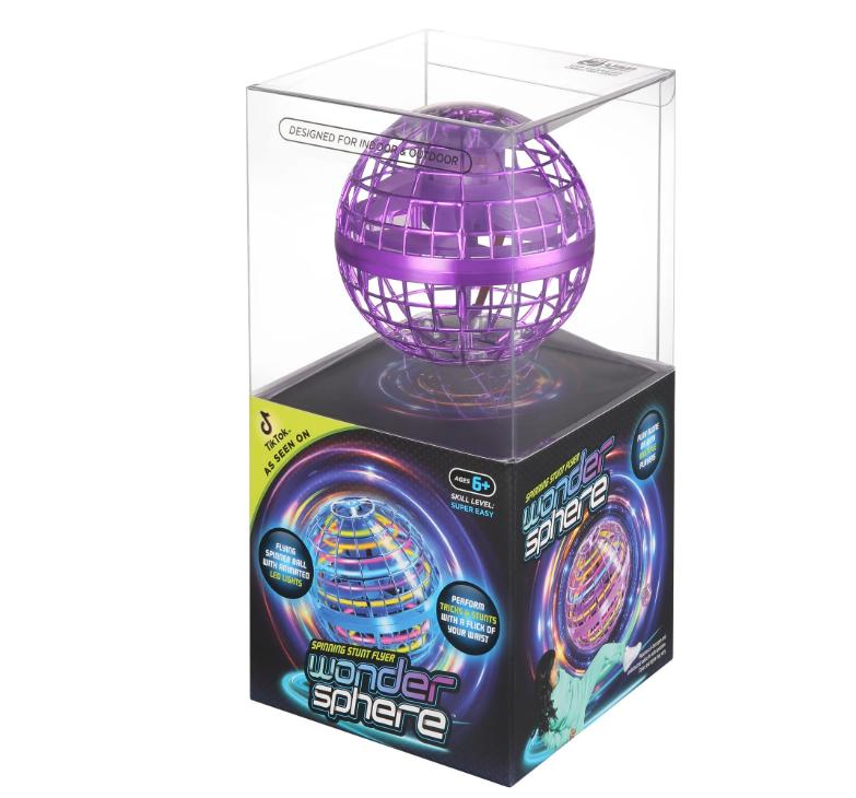 Wonder Sphere Magic Hover Ball- Blue Color- Skill Level Easy- Novelty & Gag Toys- Ages 6+