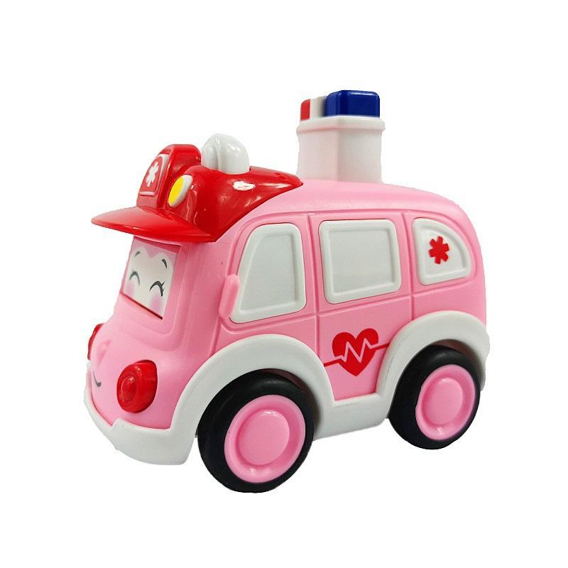 Baby toys, toddlers, cars, police cars, children, boys and girls, engineering vehicles