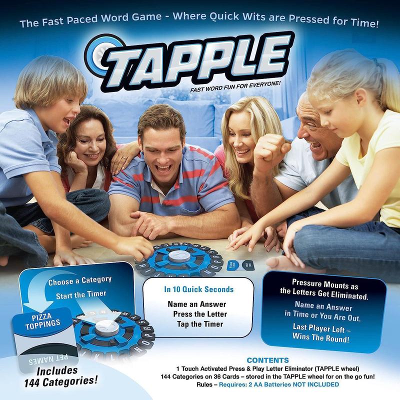 Portable Disc Fast-paced Fun Family Games Board Game, Interactive Word Game, Creative Tabletop Game for Adults & Teens, Christmas Gift