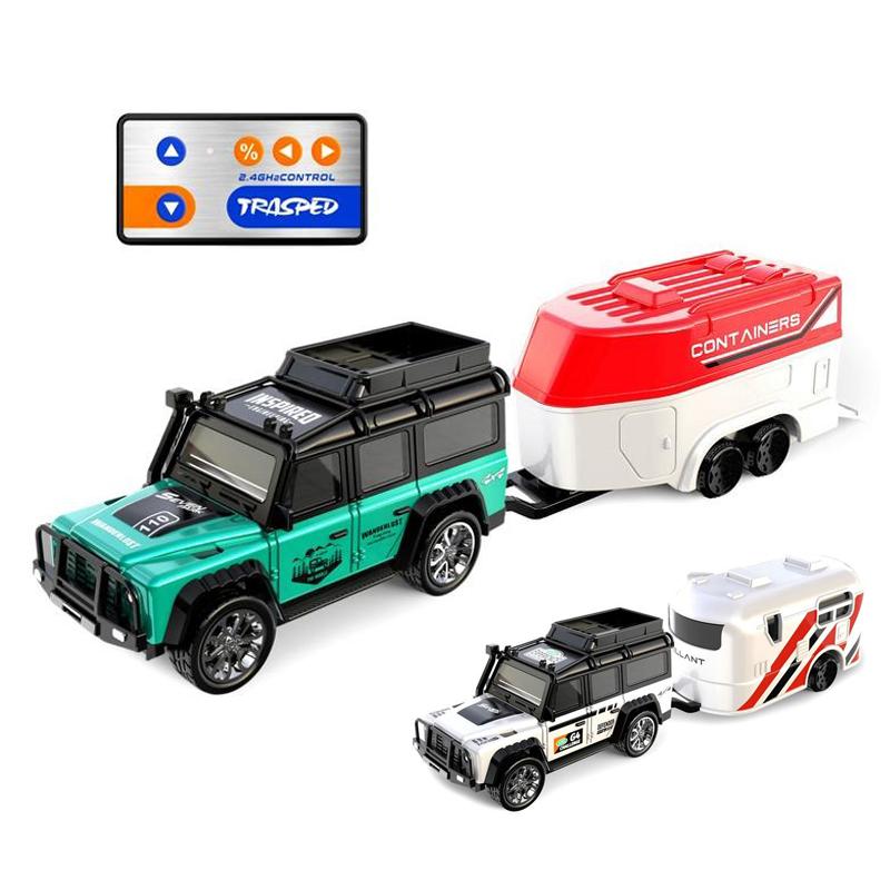 Mini RC Drift Car 1:64 scale, Remote Control Off-Road Vehicle Tiny Alloy Truck, Electric Toys 2.4GHz Control, RC Drift Hobby, Christmas Birthday Gift for Boys Children