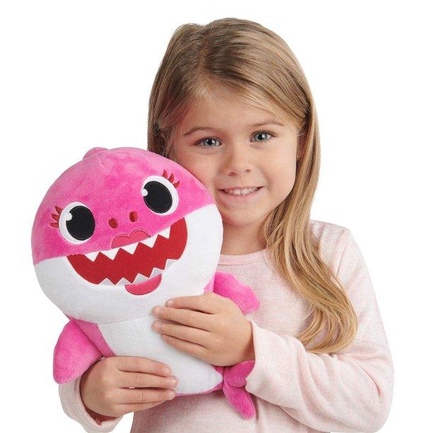 12.6 Inch Plush Giant Baby Shark Stuffed Animal, Soft Huggable Cute Baby Shark Plush Toy for Girls Boys Kids Babies Birthday Gifts