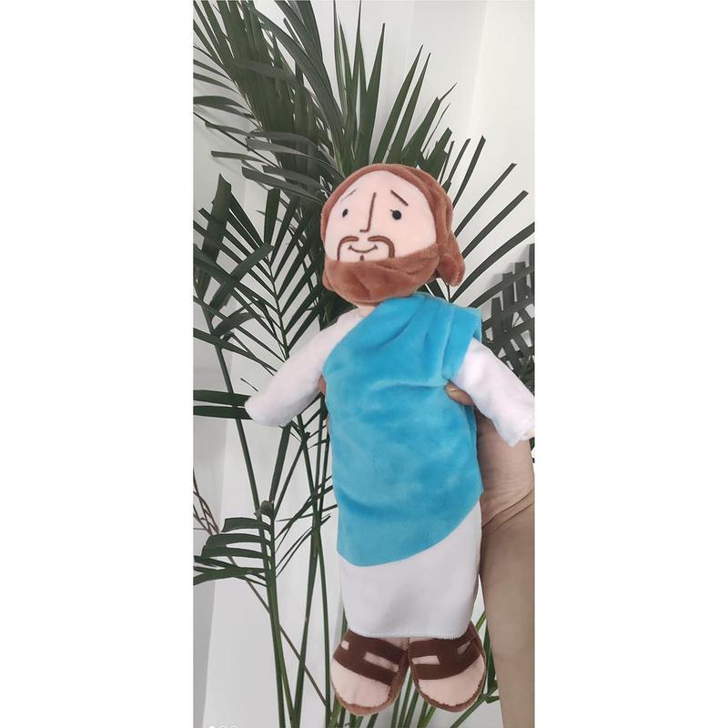 13 Inch My Friend Jesus Plush,Jesus Toy My Friend Jesus Toys, Classic Christ Religious Savior Jesus Stuffed Plush Doll Toys with Smile Religious Party Favors Gift for Boys and Grils (Jesus)