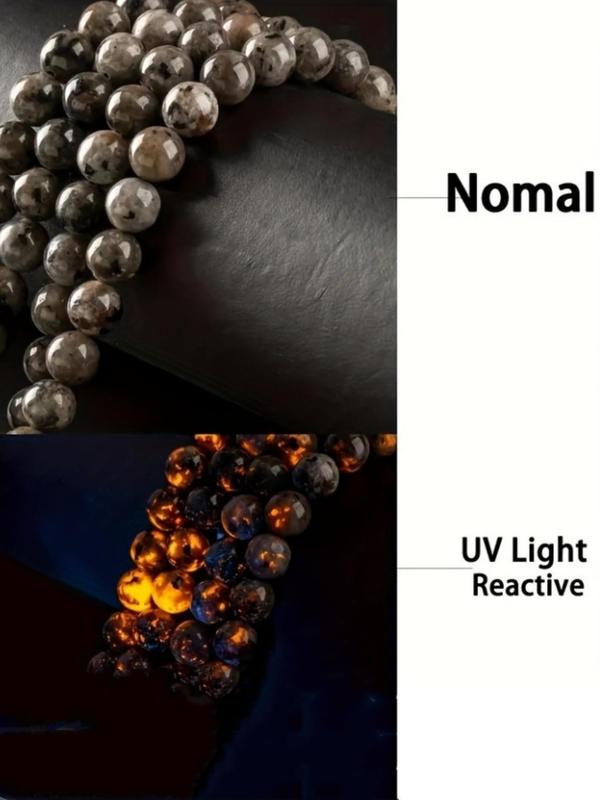 Ombre Luminous Stone Beads, 6 8 10mm Luminous Stone Beads, DIY Jewelry Making Accessories for Bracelet Necklace Earrings