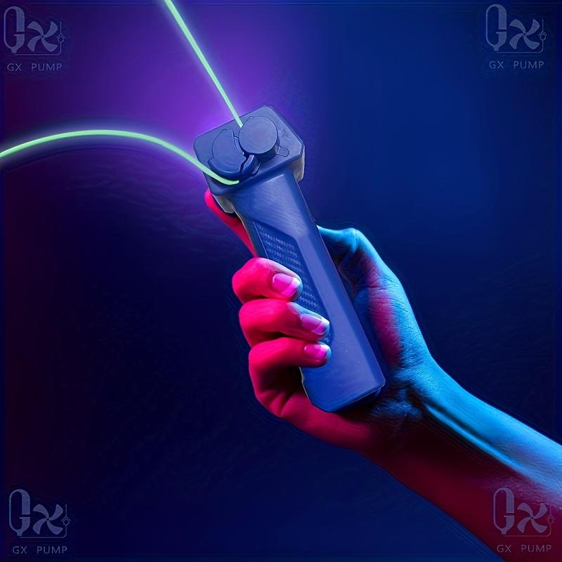 Rechargeable Glow-in-the-Dark USB Handheld Electric Rope Launcher - String Shooter Toy, Loop Fidget Toy, Fun Party Favor And Novelty Gift