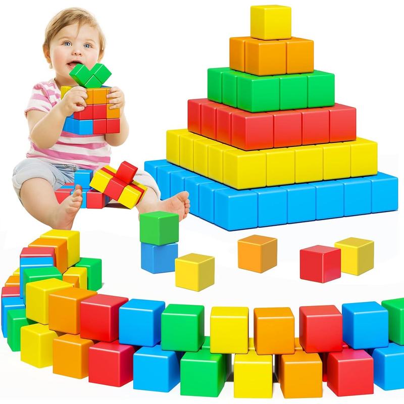 1.41 inch Magnetic Blocks Toddlers Toys for 3 4 5 6 7+ Year Olds Girls Boys Large Magnetic Building Blocks for Kids Age 3-5 STEM Magnetic Cubs Toy for Age 4-8 Children Christmas Birthday Gifts