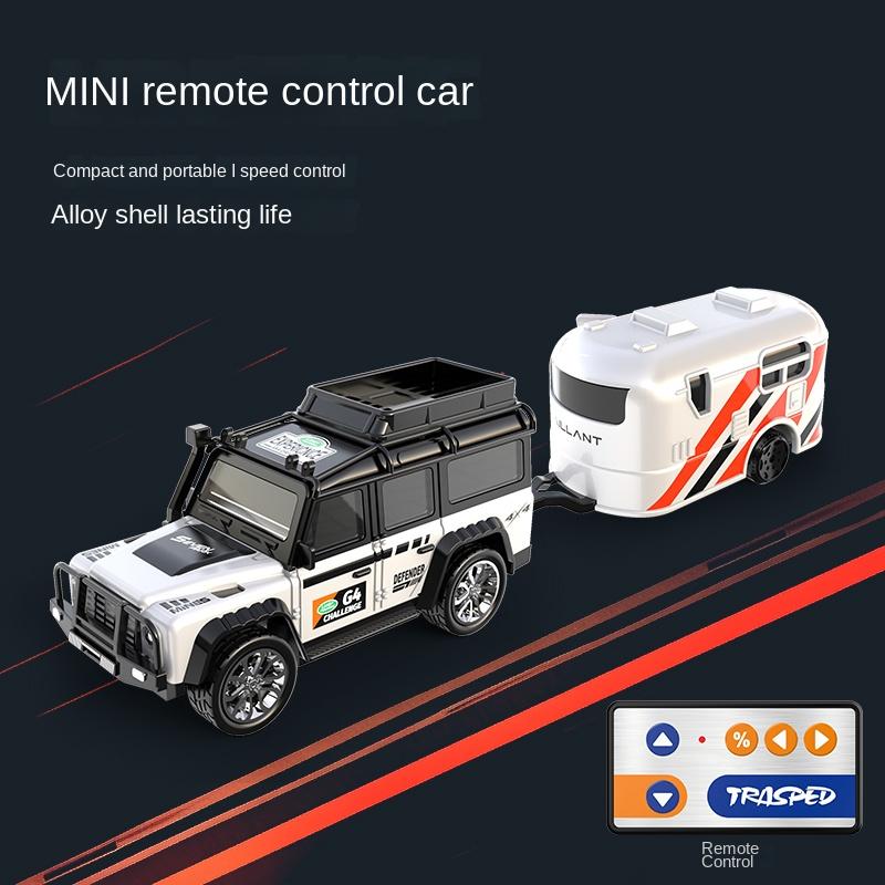 Mini RC Drift Car 1:64 scale, Remote Control Off-Road Vehicle Tiny Alloy Truck, Electric Toys 2.4GHz Control, RC Drift Hobby, Christmas Birthday Gift for Boys Children