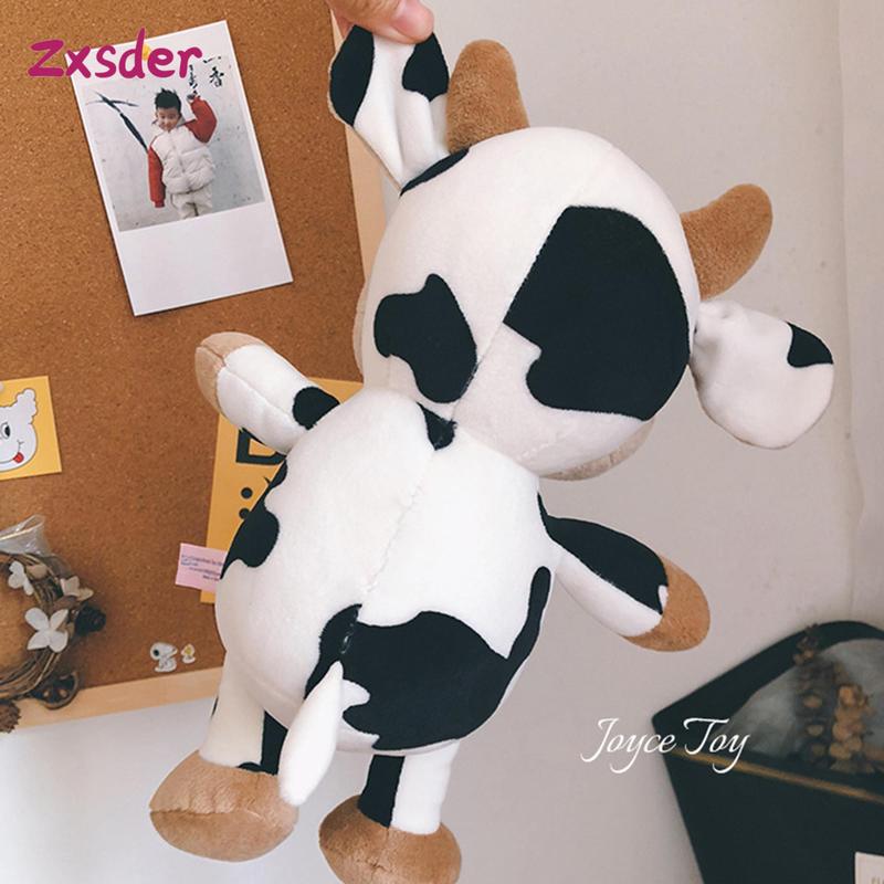 Cute Milk Cow Plush Toy Animal Stuffed Doll Festival Present Birthday Gift Home Decoration