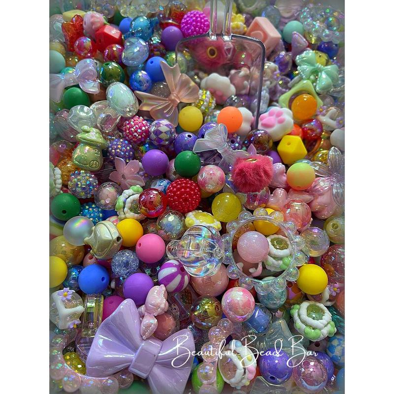 Bead Mix Rainbow - Perfect for Crafting and Jewelry Making