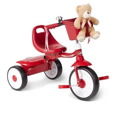 Radio Flyer Fold 2 Go Trike with Bucket