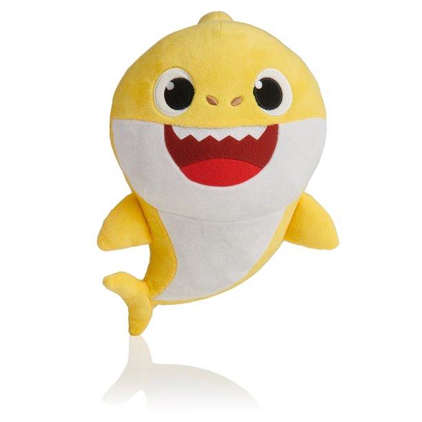 12.6 Inch Plush Giant Baby Shark Stuffed Animal, Soft Huggable Cute Baby Shark Plush Toy for Girls Boys Kids Babies Birthday Gifts