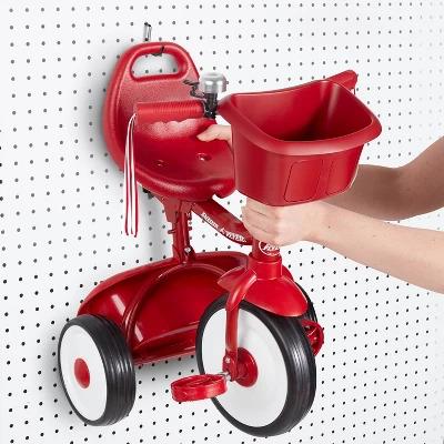 Radio Flyer Fold 2 Go Trike with Bucket