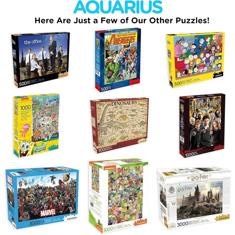 AQUARIUS Harry Potter Puzzle Hogwarts Castle (1000 Piece Jigsaw Puzzle) - Officially Licensed Harry Potter Merchandise & Collectibles - Glare Free - Precision Fit - 20x27in