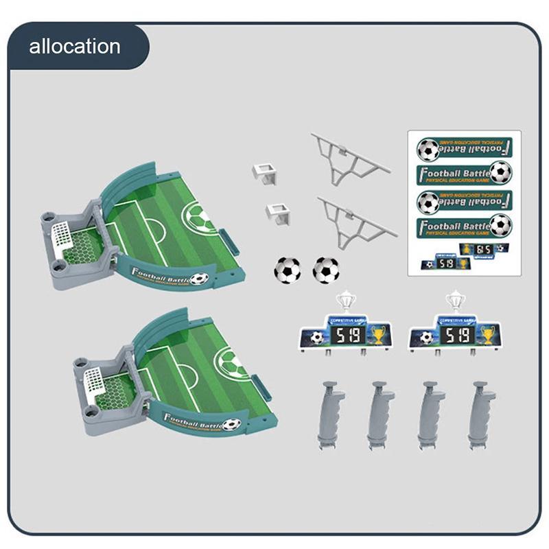 Soccer Table Football Board Game, 1 Box Two Player Board Game, Parent-child Interactive Educational Toy, Birthday Gift for Teens & Adults, Christmas Stocking Filler