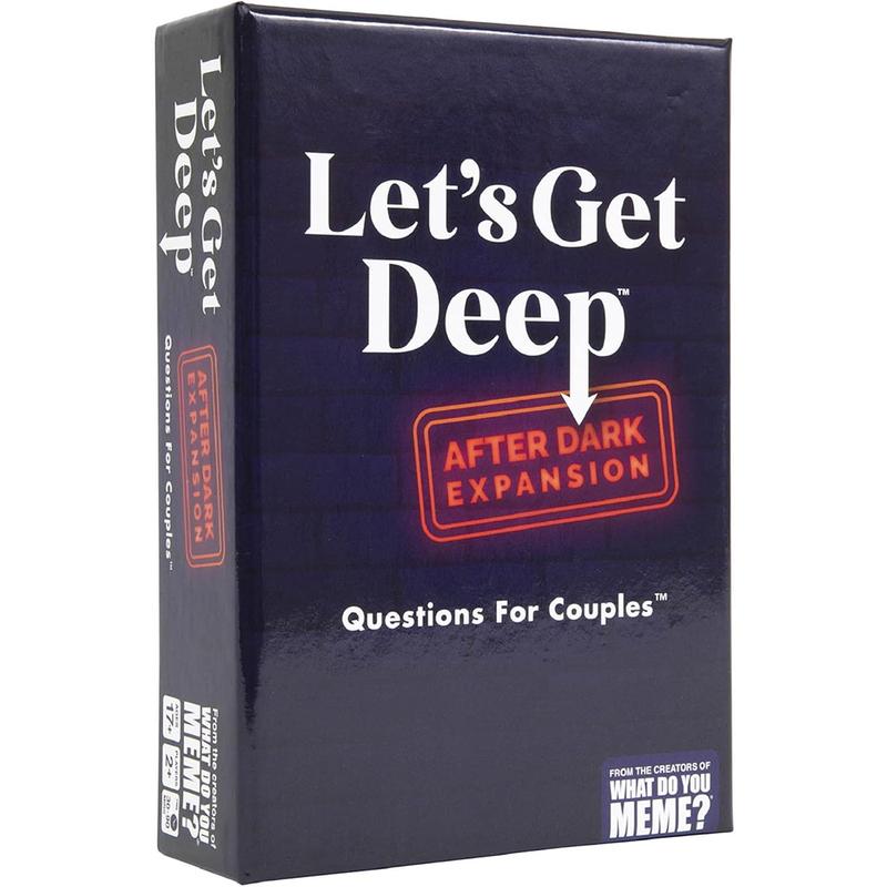 BIG SALE 51% Let's Get Deep: After Dark Expansion Pack by Relatable, Designed to Add on to The Let's Get Deep Core Game, Great for Couples Gifts, Wedding Registry Gifts, Includes 150 Cards