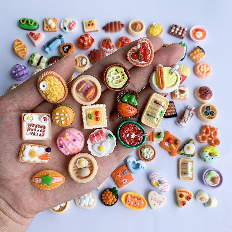 DIY Resin Charms for Cream Glue or Crafts - Random Design and Color