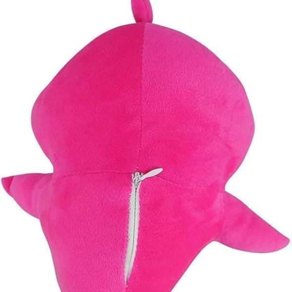 Baby Cute Shark Plush Toy - Interactive Soft Stuffed Animal Shark Plushie Doll, Shark Christmas Birthday Gift, Home Decor for Boys and Girls(12in)