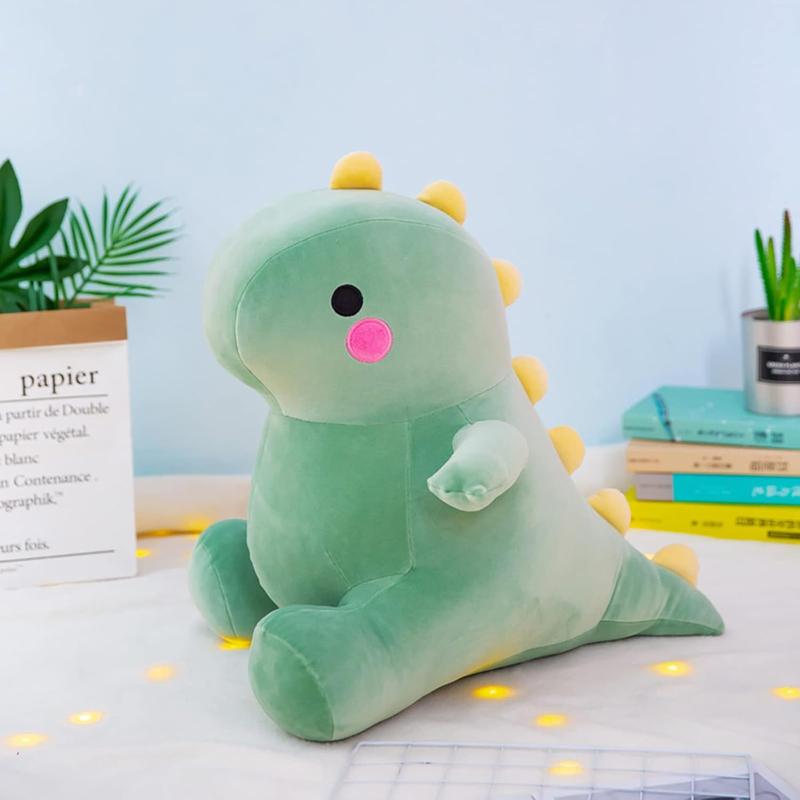 Christmas gift Cute Fat Dinosaur Plush Toy, Soft Stuffed Animal Doll, 8 Inches, Eco-Friendly Material, Ideal Gift for Kids Girls Boys