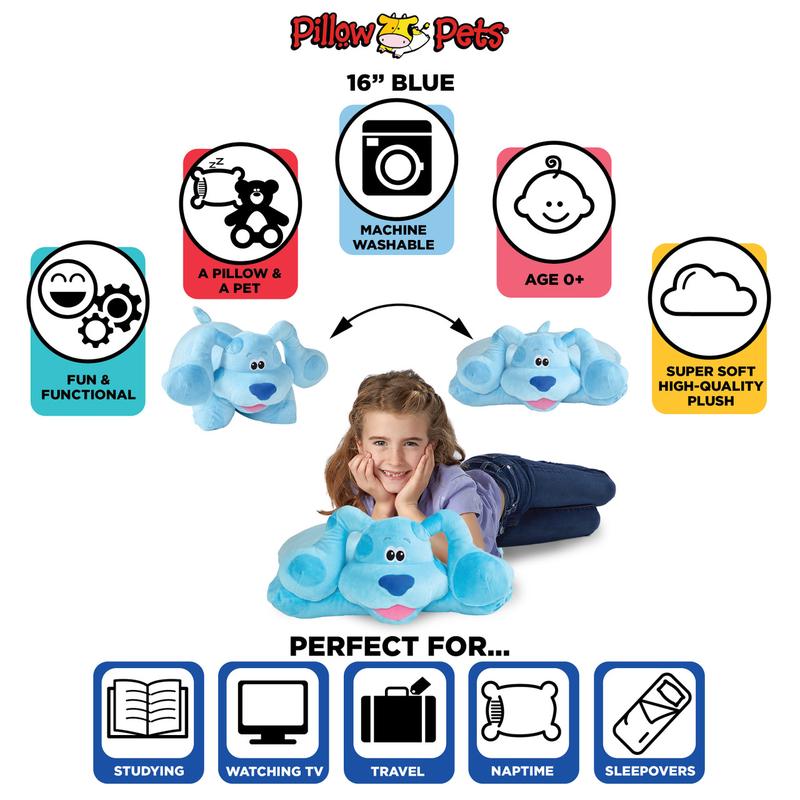 Nickelodeon Blue's Clues - Blue Pillow Pet