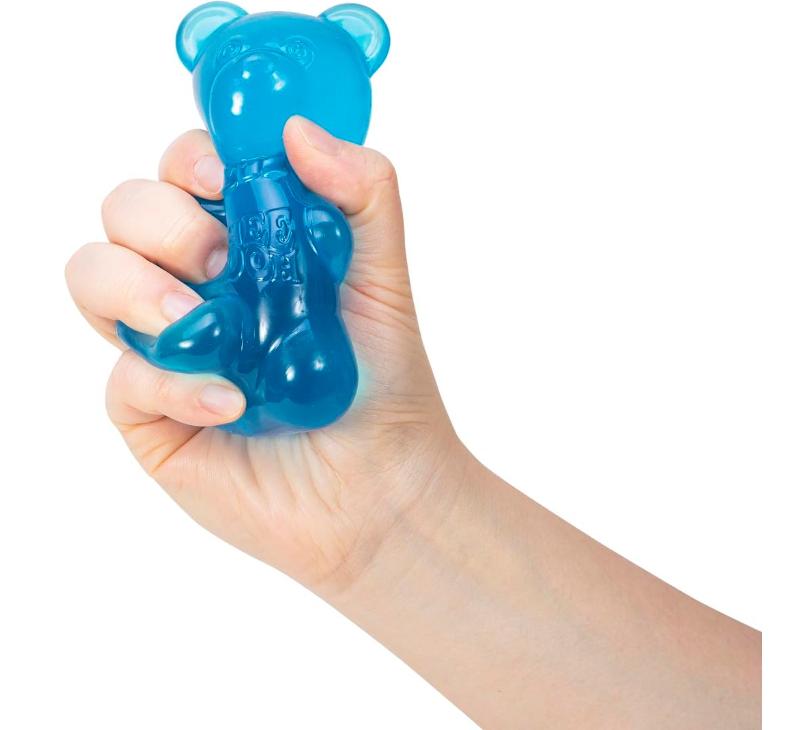 Schylling NeeDoh Gummy Bear - Sensory Fidget Toy with Jelly-Like Filling - 3.5