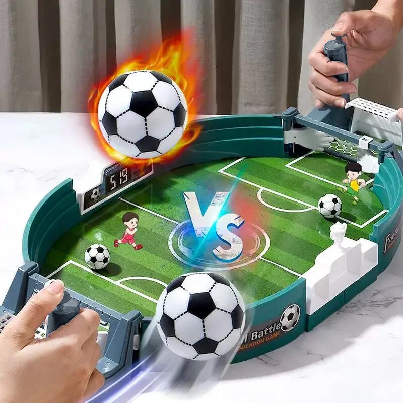 Soccer Table Football Board Game, 1 Box Two Player Board Game, Parent-child Interactive Educational Toy, Birthday Gift for Teens & Adults, Christmas Stocking Filler