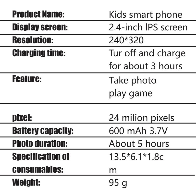 Cute Unicorn Design Smart Phone Toy, 1 Count Educational Learning Phone Toy with Camera, Birthday Gift for Girls & Boys, Educational Toys for Children