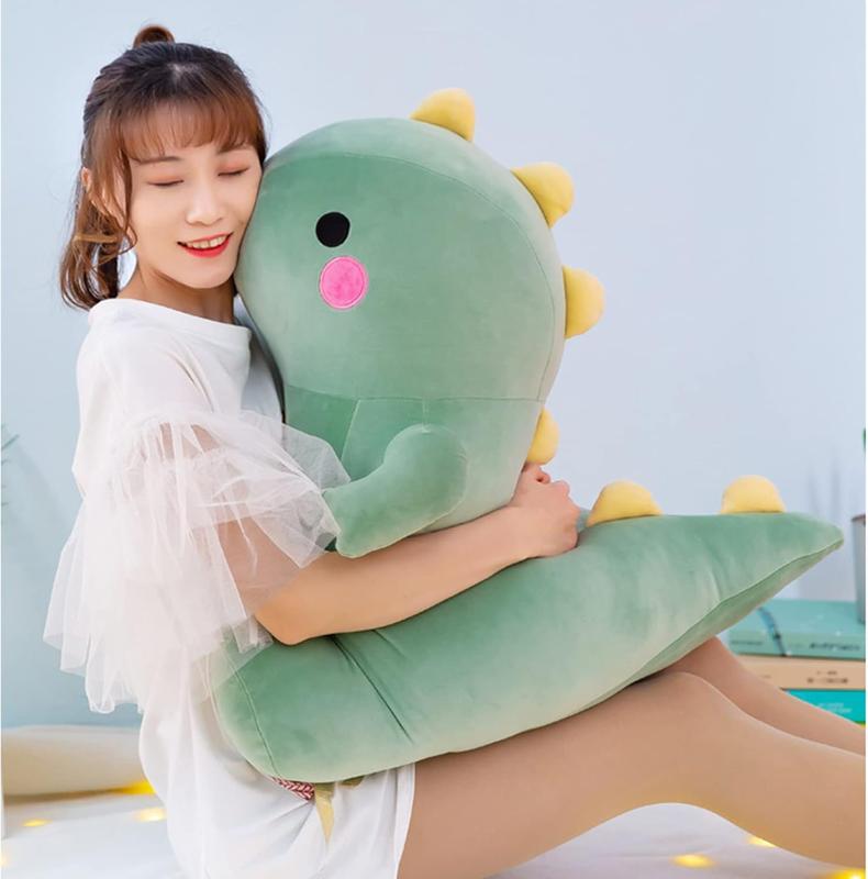 Christmas gift Cute Fat Dinosaur Plush Toy, Soft Stuffed Animal Doll, 8 Inches, Eco-Friendly Material, Ideal Gift for Kids Girls Boys