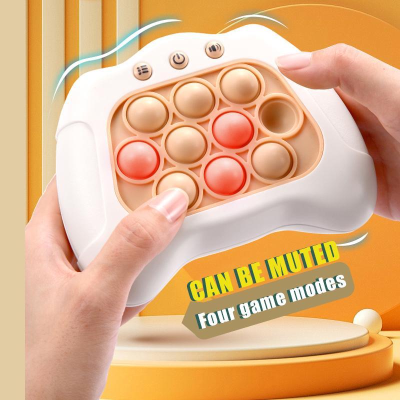 Fast Push Bubble Game,4 Modes Games, A Toy Game Machine That Exercises Reaction Ability and Improves Concentration |Teens Boys & Girls Ages 3-12 Years Old & Up