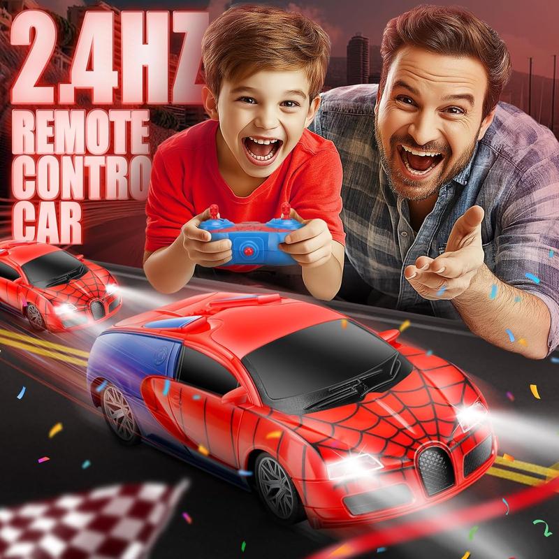 Remote Control   for : Spider Rc  for Boys  4-7   for Boys  4-7 Racing  Toys Spider Toys for Boys 4-6 Birthday Gift for  6 7 8 9 Year Old Boys Girls, Red