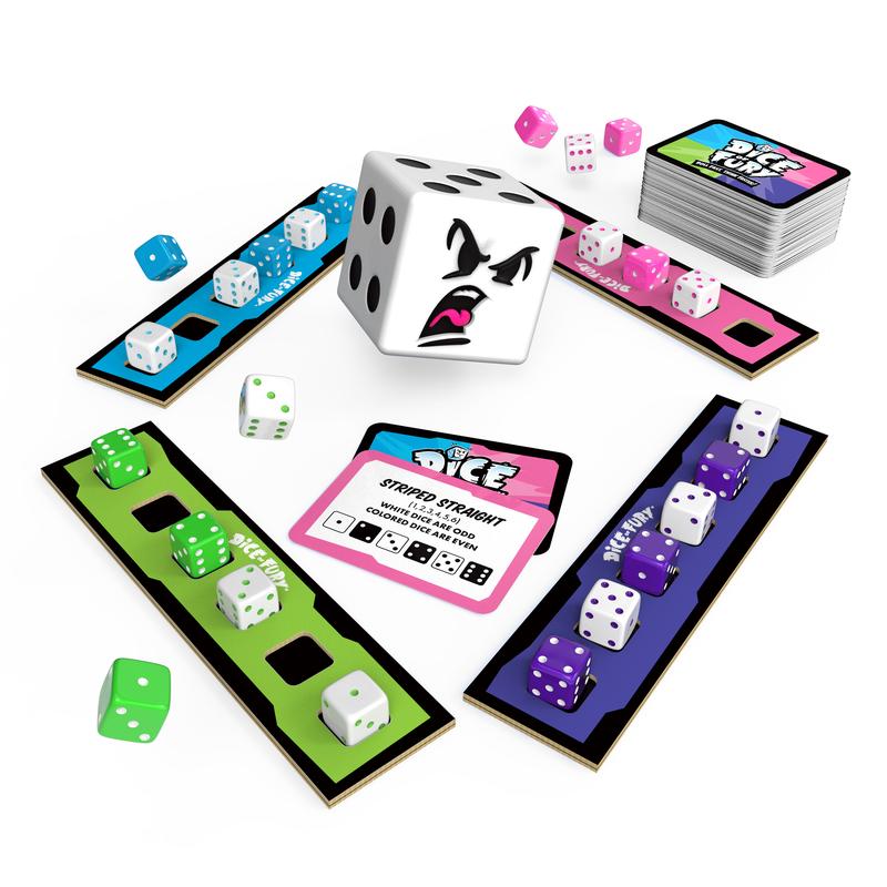 Educational Insights Dice of Fury Fast Paced Family Dice Game, Toy Gift for Boys & Girls, Teens & Adults, Ages 7-107